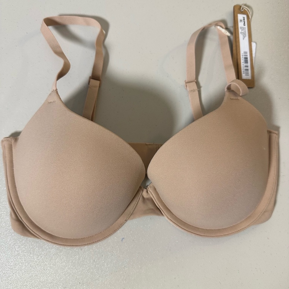 SKIMS Nude Toned Underwire Smooth T-Shirt Bra